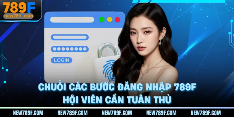 Chuỗi các bước đăng nhập 789F hội viên cần tuân thủ